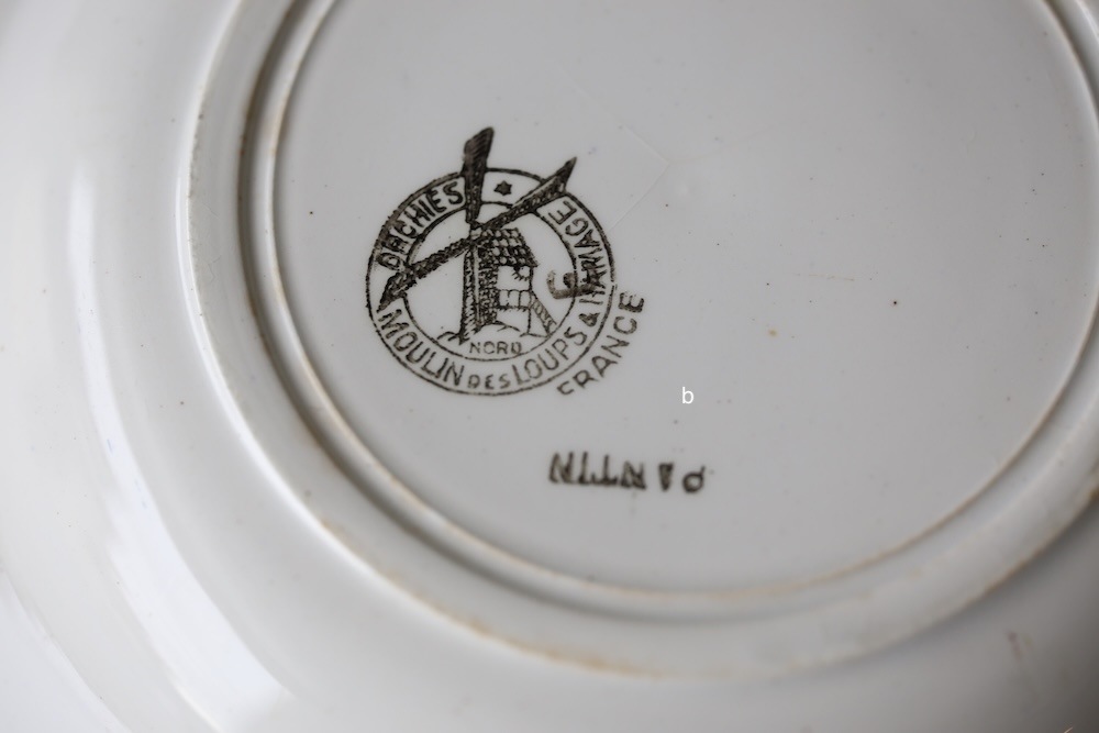 MOULIN DES LOUPS & HAMAGE 1920'S Soup plate<p>ムーラン・デ・ルー&アマージュ 1920'S スーププレート</p>