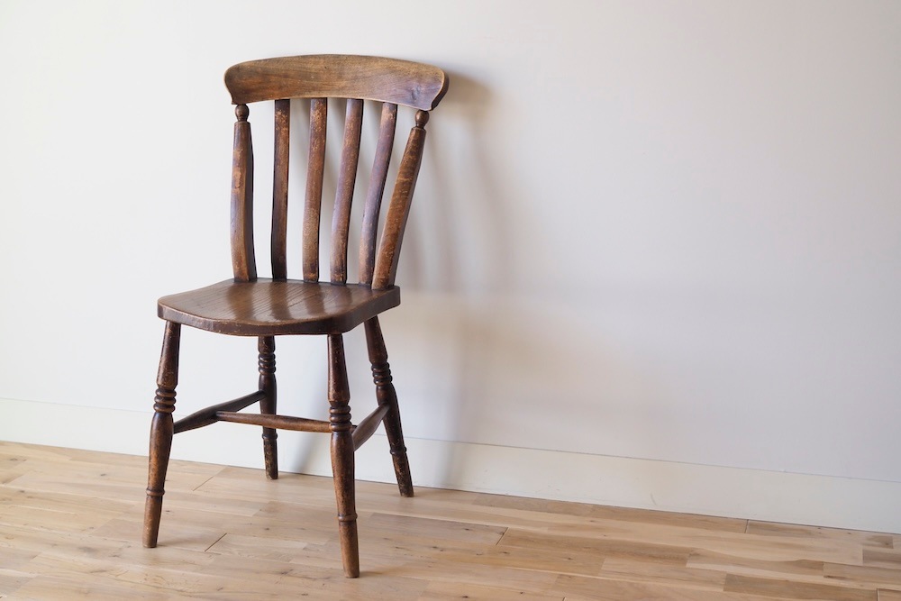 ヴィンテージスラットバックチェア｜ D+E MARKET Online