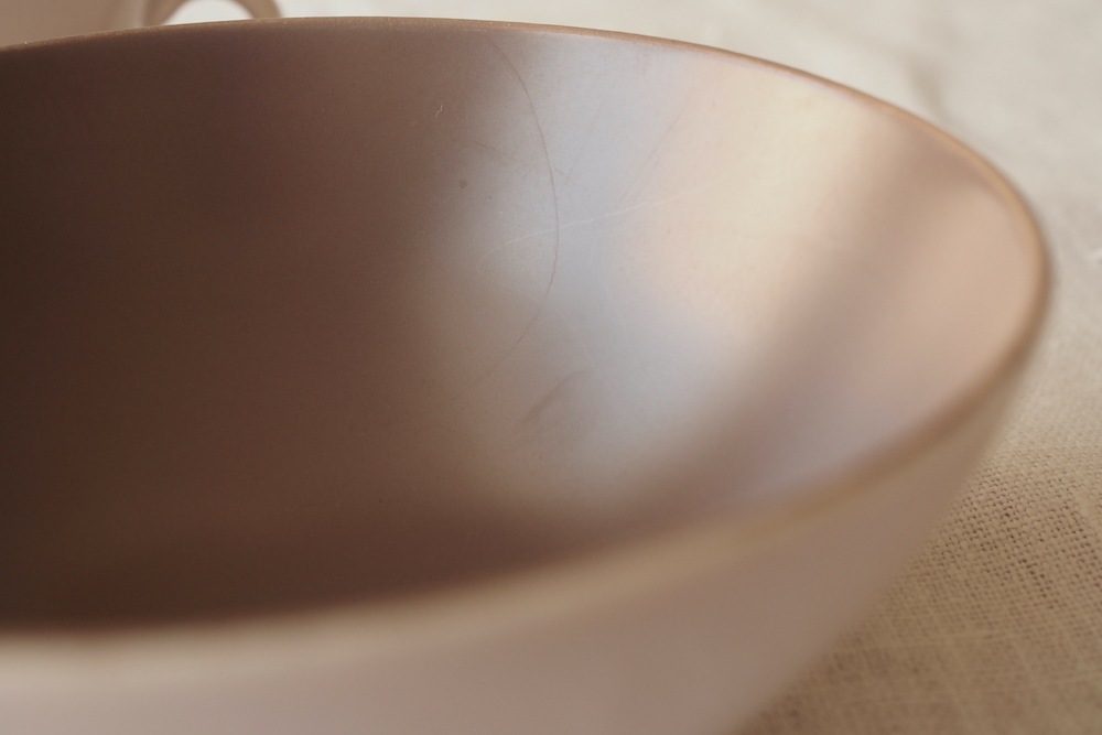 Poole Pottery soup cup&saucer(Sepia&Mushroom)<P>プール・ポタリー スープカップ&ソーサー(セピア&マッシュルーム)</p>