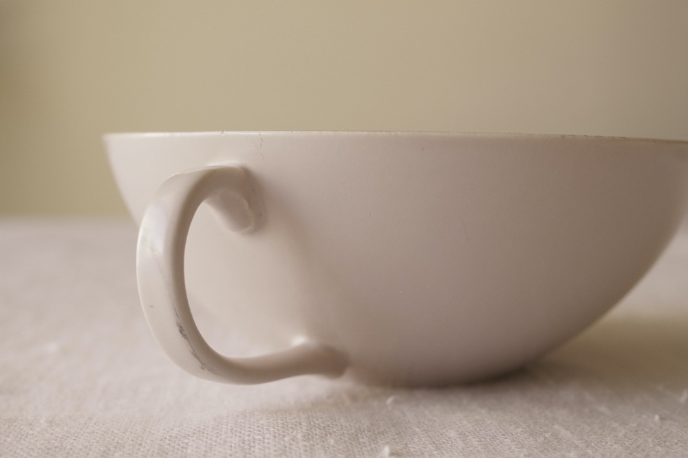 Poole Pottery soup cup&saucer(Sepia&Mushroom)<P>プール・ポタリー スープカップ&ソーサー(セピア&マッシュルーム)</p>