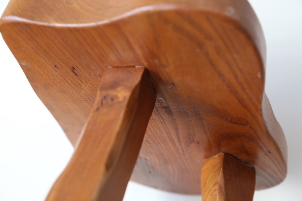 Wooden low stool<p>木製ロースツール</p>