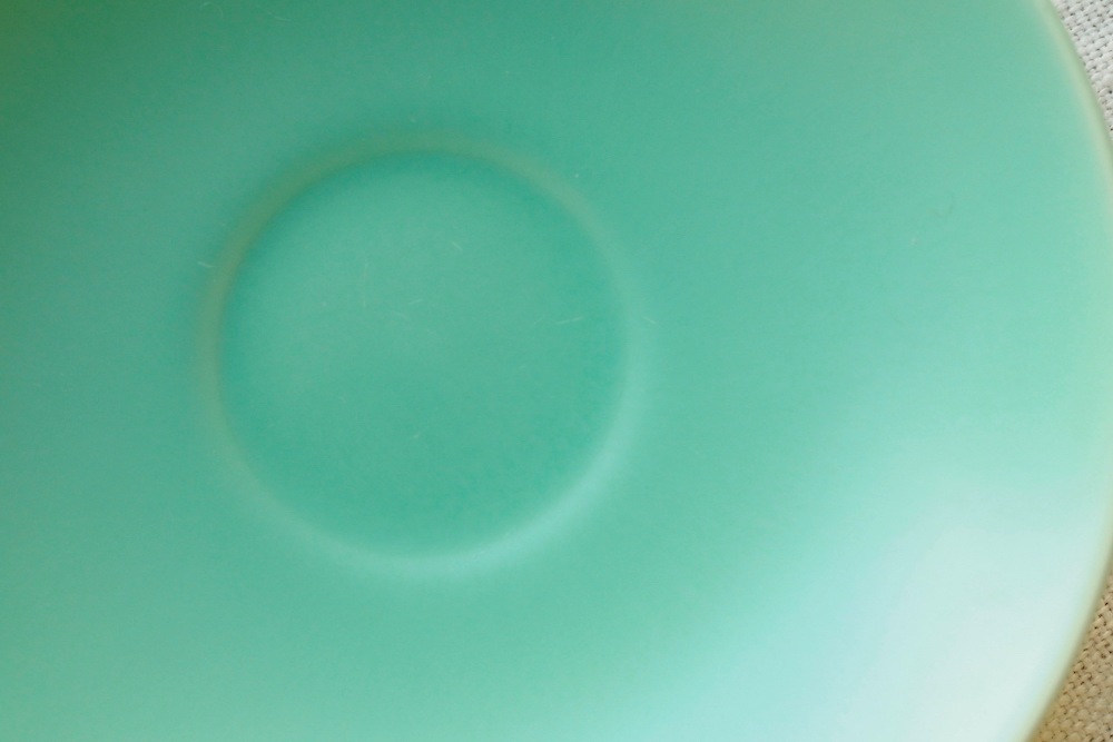 Poole Pottery demitasse cup&saucer (ice green&seagull)<p>プール・ポタリー デミタスカップ&ソーサー (アイスグリーン&シーガル)</p>