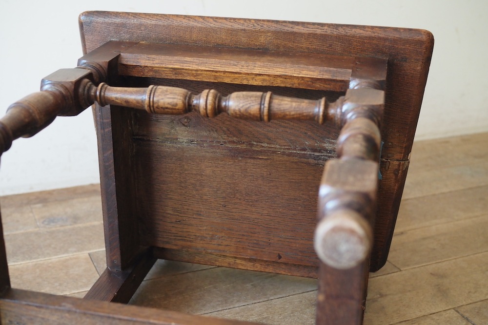 1900年代～／フランスアンティーク／ロレーヌ地方／オーク材／チェア ロレーヌチェア J ｜ D+E MARKET Online