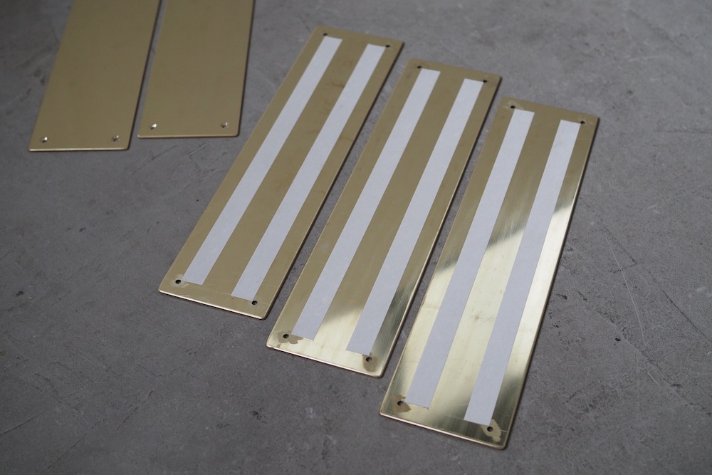 Brass Push Plate <p>真鍮プッシュプレート</p>