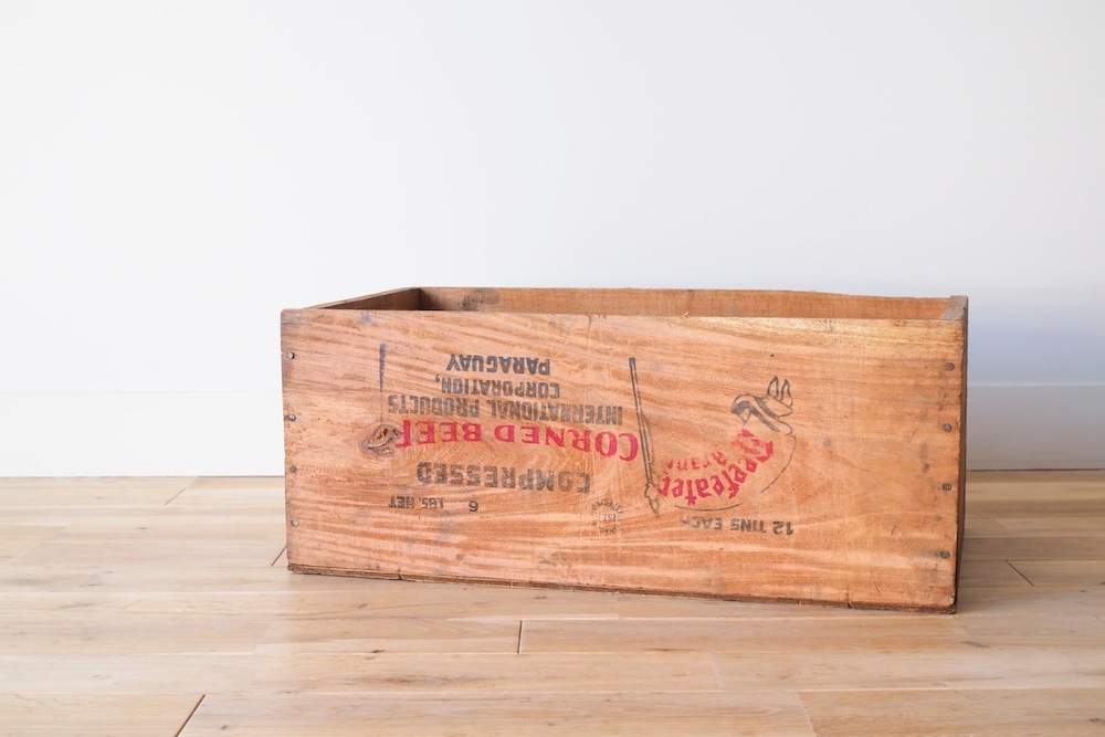 Wooden box C<P>ウッドボックス C</p>