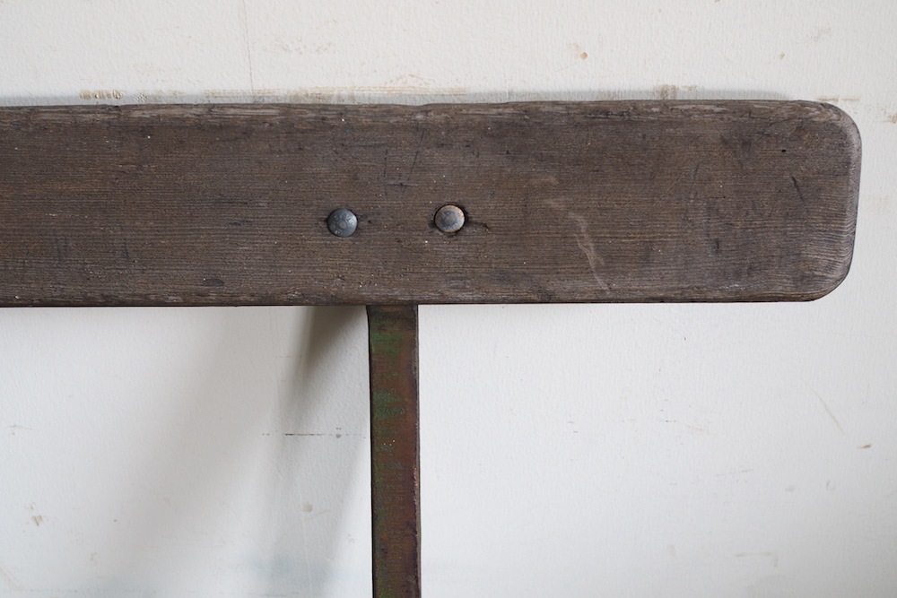 ビンテージ　アイアン　レッグ　シェルフ ≪シェルフ≫【アイアンキューブレッグ+WOOD PLATE SET/2タイプ