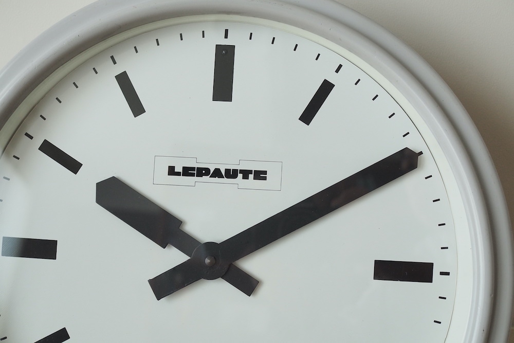 LEPAUTE Industrial wall clock<p>ルポート社 インダストリアルウォールクロック</p>