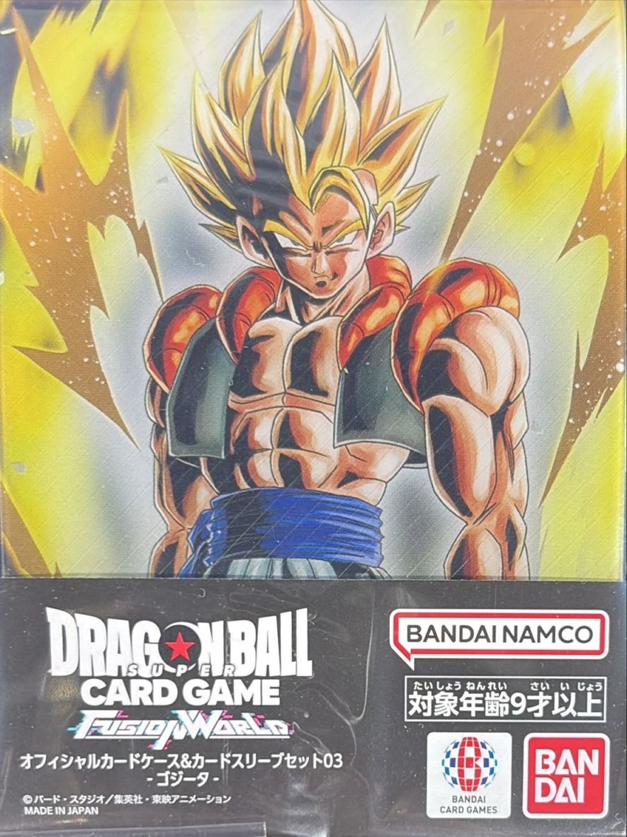 【未開封/サプライ】『ゴジータ(オフィシャルカードケース&カードスリーブセット03)』