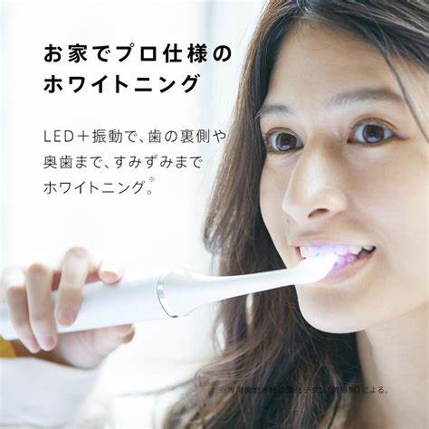 TEE BRIGHT LED付ホワイトニング電動歯ブラシ〈ホワイト