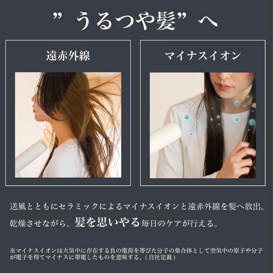PAUZ スタンディング ドライヤー〈トリュフブラック