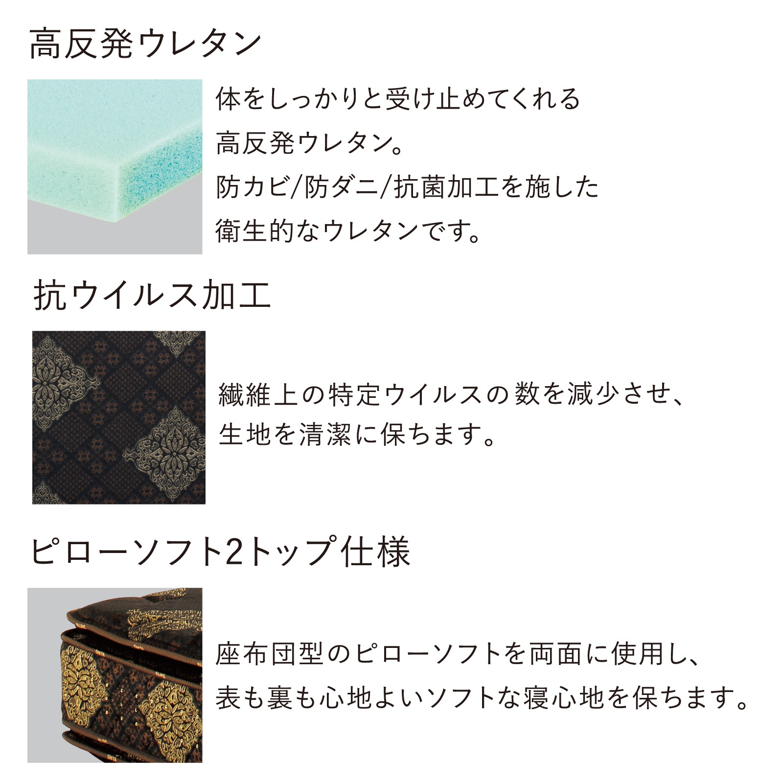 Serta（サータ）マットレス【サータトラディション 2トップ6.8