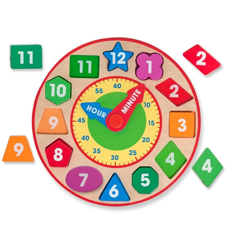 Shape Sorting Clock