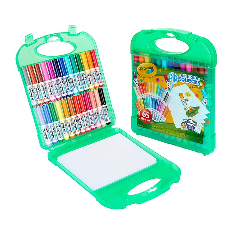 ケース付き ピップスクイークマーカー 25色セット