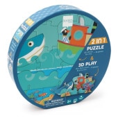 2D&3Dパズル ダイナソー 36ピース