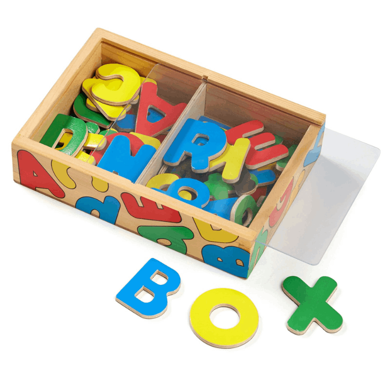 Magnetic Wooden Alphabet　000772004480