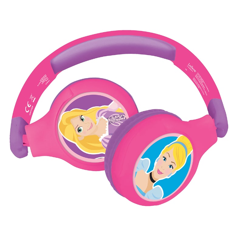 Bluetooth対応 有線無線両用ヘッドフォン ディズニープリンセス