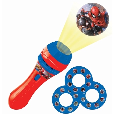 プロジェクター目覚まし時計 スパイダーマン