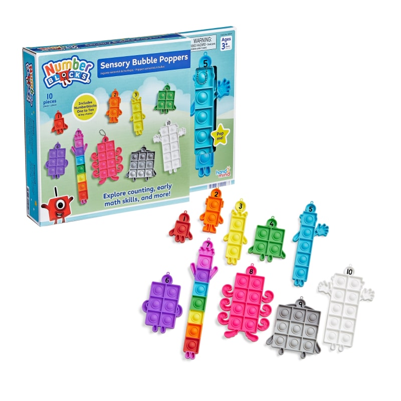 ナンバーブロックス センソリーバブルポッパー