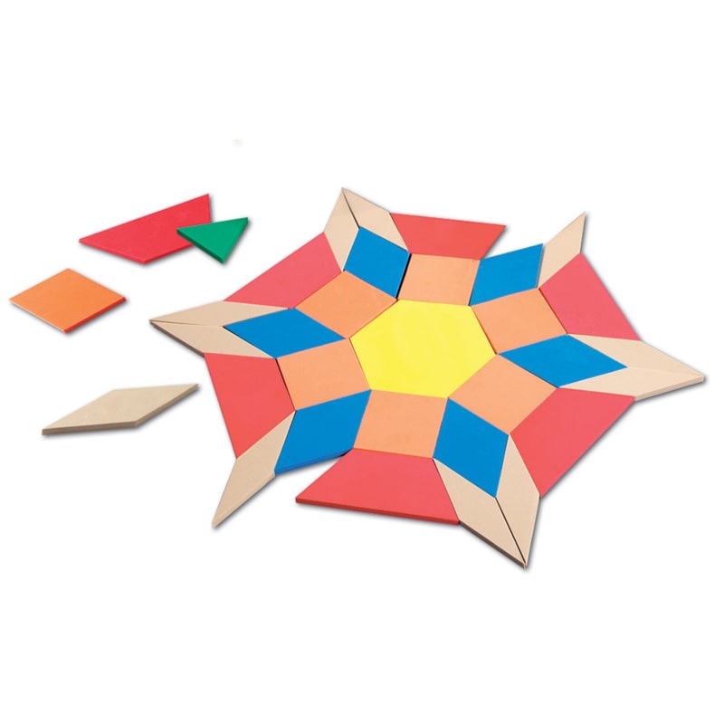 Giant Foam Floor Size Pattern Blocks