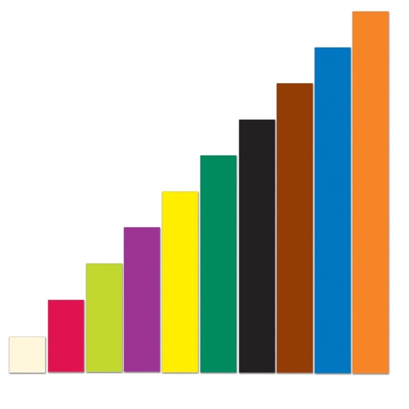 Cuisenaire Rods Introductory Set: Magnetic