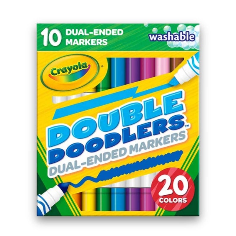 ダブル ドゥードラーズ デュアルエンド マーカー 10本 20色