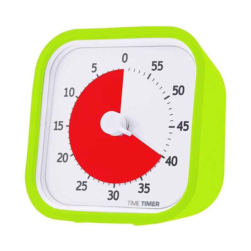 タイムタイマーモッド カバー付き (Lime Green)