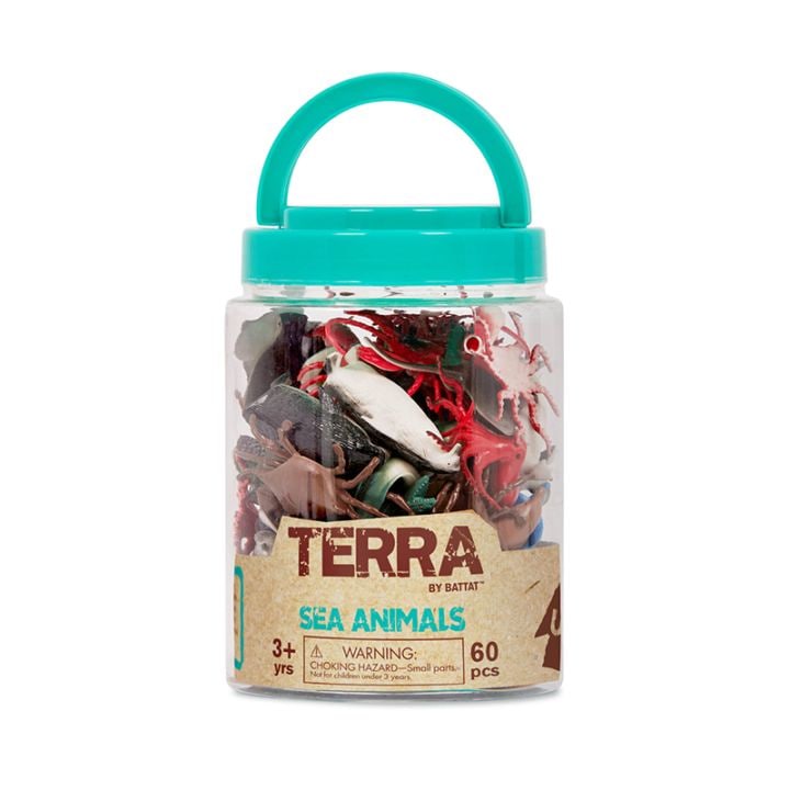 Terra 海の生き物フィギュアセット（チューブ入り）