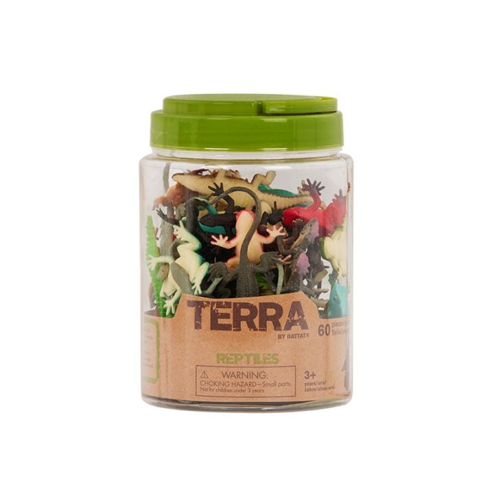 Terra 爬虫類フィギュアセット（チューブ入り）