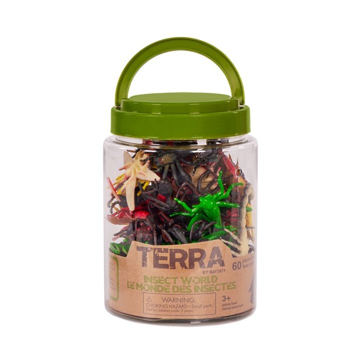 Terra  昆虫フィギュアセット（チューブ入り）