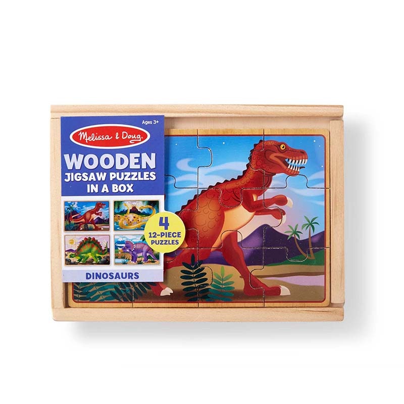 Dinosaurs Puzzlesina Box