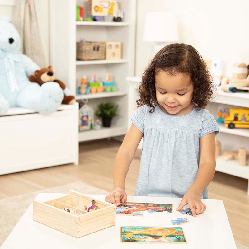 Dinosaurs Puzzlesina Box