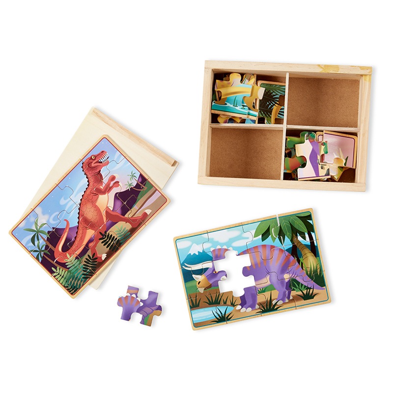Dinosaurs Puzzlesina Box