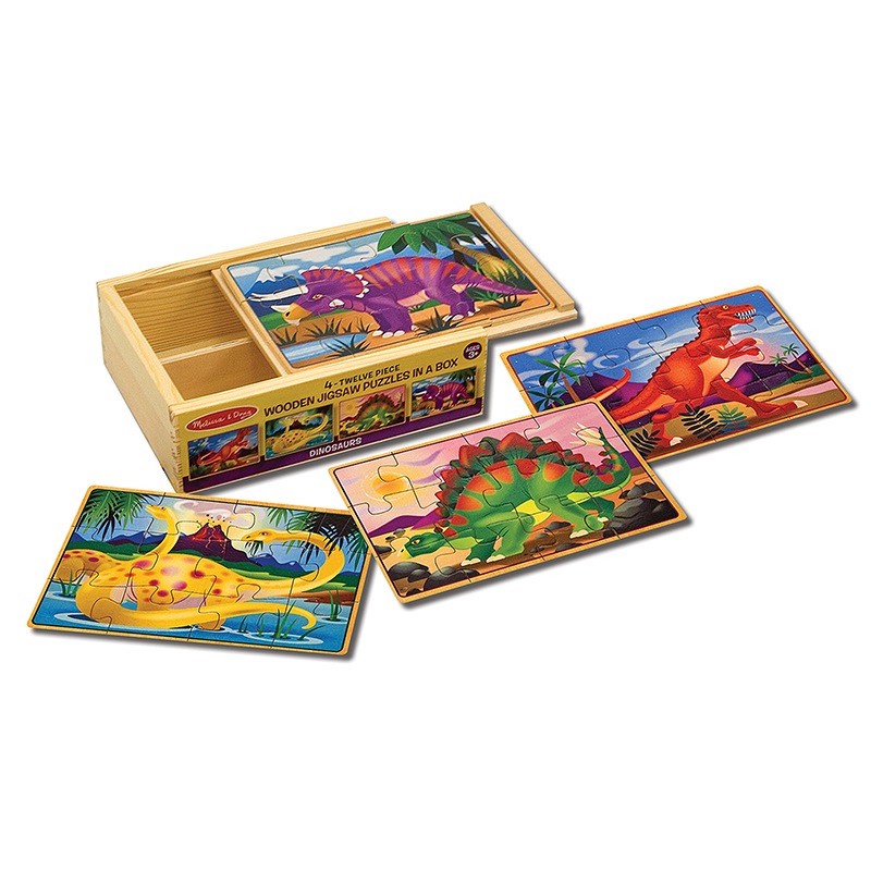 Dinosaurs Puzzlesina Box