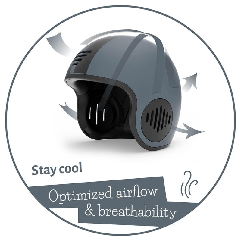 ボビー ヘルメット XSサイズ グレー