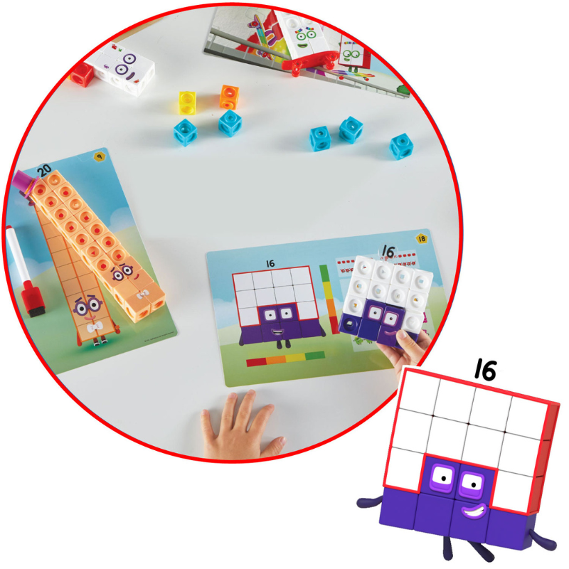 おまとめ　ブロックチケット　6冊 セット② セット③ Amazon.co.jp: Numberblocks MathLink Cubes ナンバーブロックス