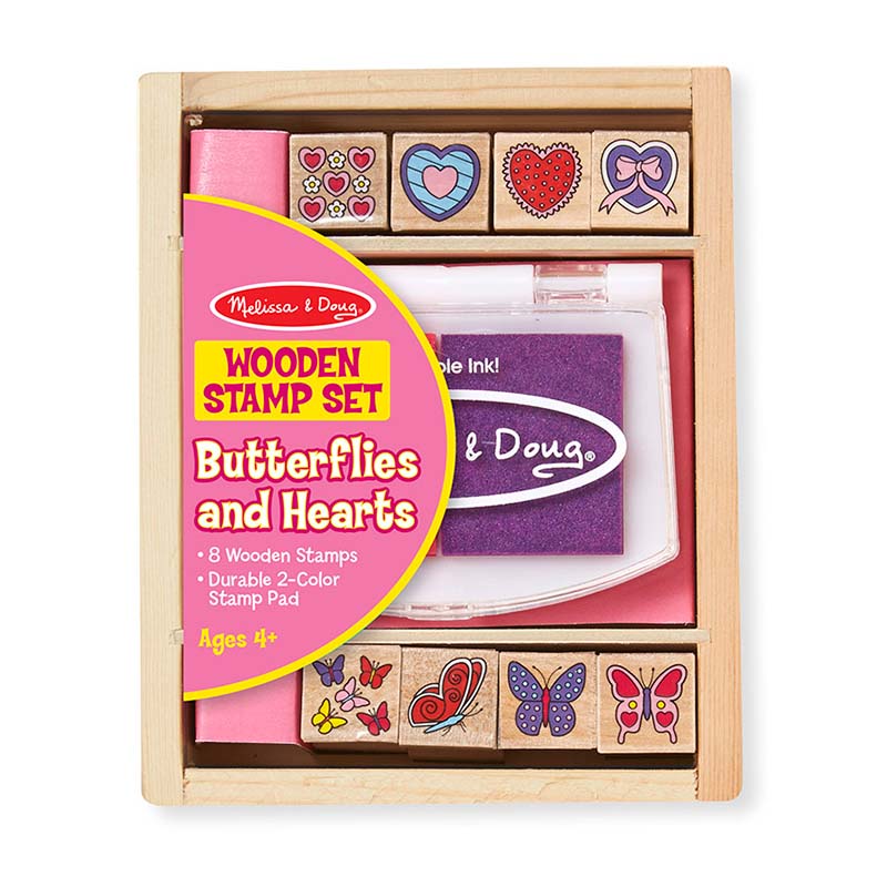 Butterflyand Hearts Stamp Set