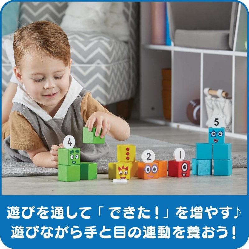 ルー ブロック 25枚限定 直筆サインカード ファーストナンバー ナンバーブロックス 木製ブロック 1-5