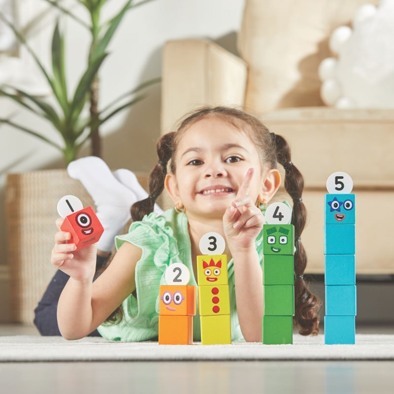 ナンバーブロックス 木製ブロック 1-5