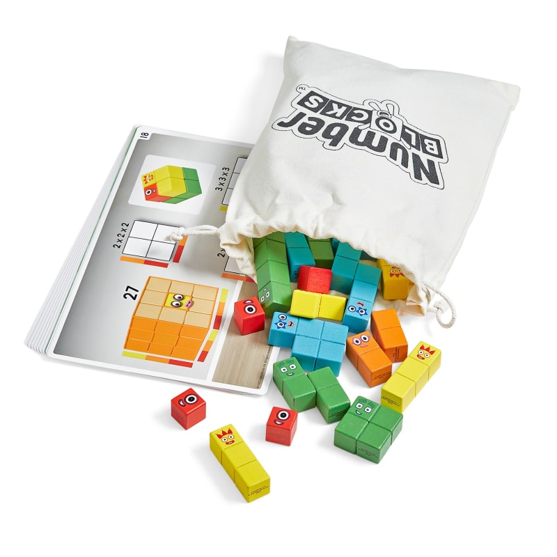 ナンバーブロックス 木製ブロック アクティビティセット