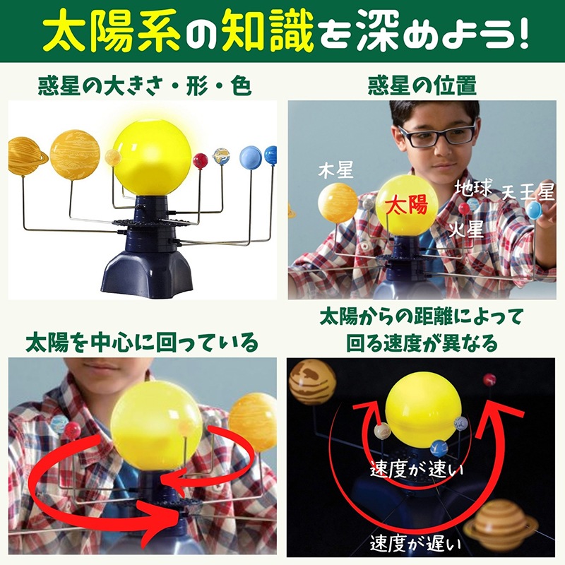 動く!太陽系模型&プラネタリウム 086002052872