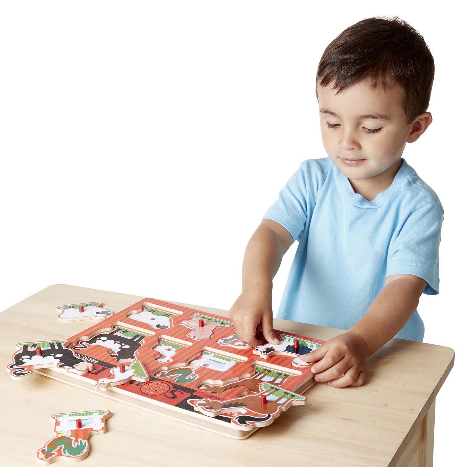 Farm Animals Sound Puzzle