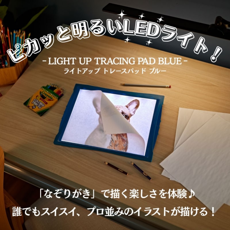ライトアップ トレースパッド ブルー