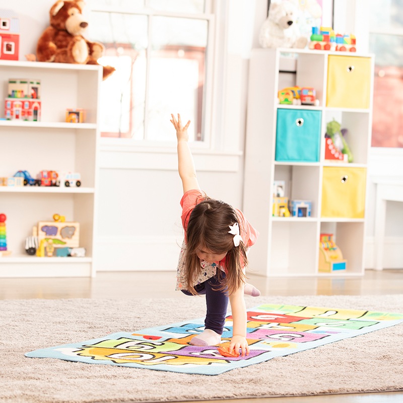 Hop & Count Hopscotch Rug