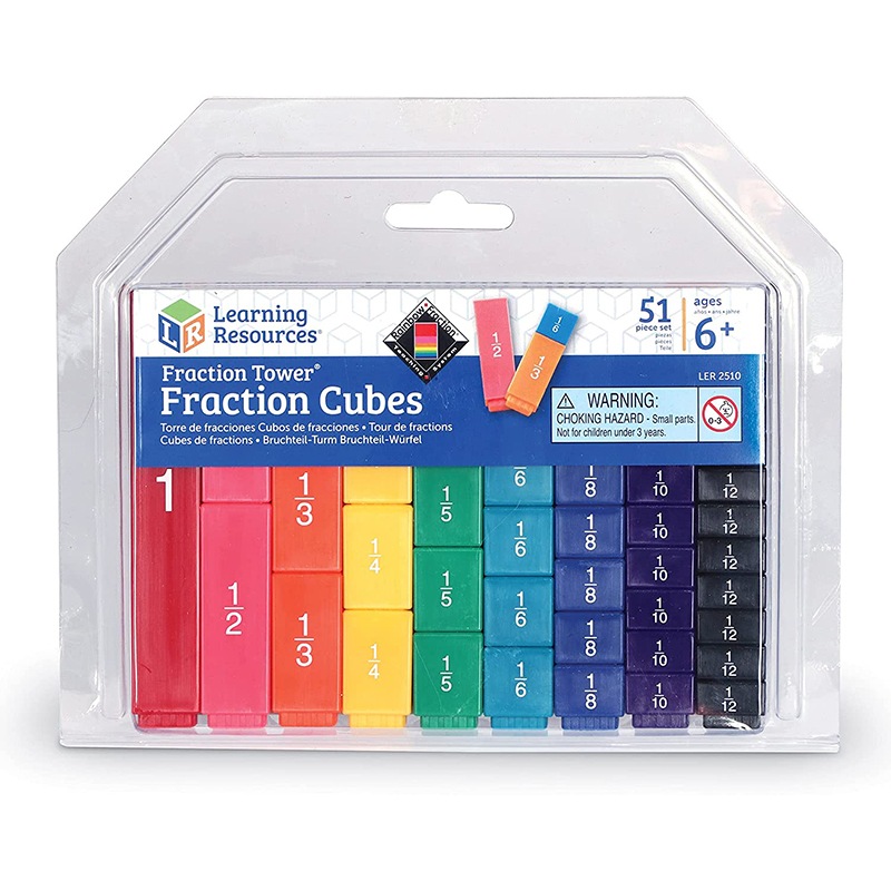 Fraction Tower Cubes:Fraction Set