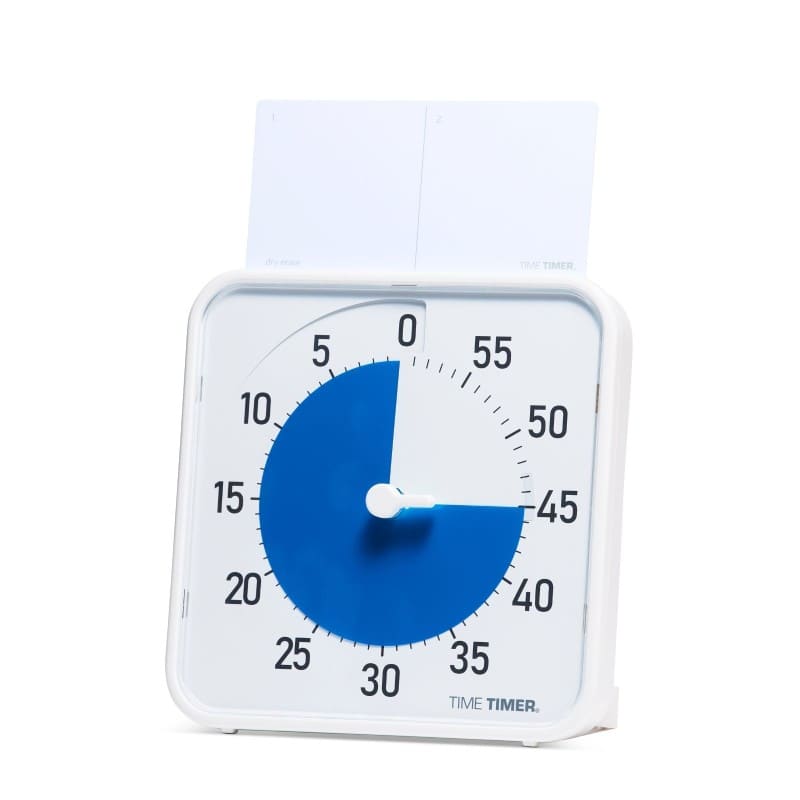 タイムタイマー オリジナル 8インチ (White/Blue)