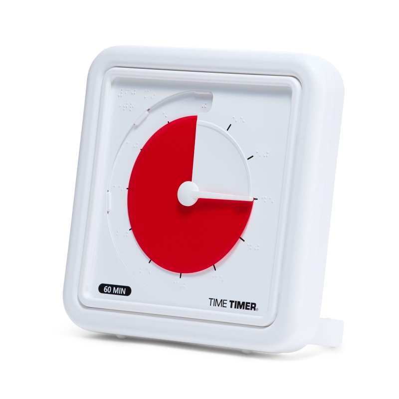 タイムタイマーブレイル8 (Red Disk)