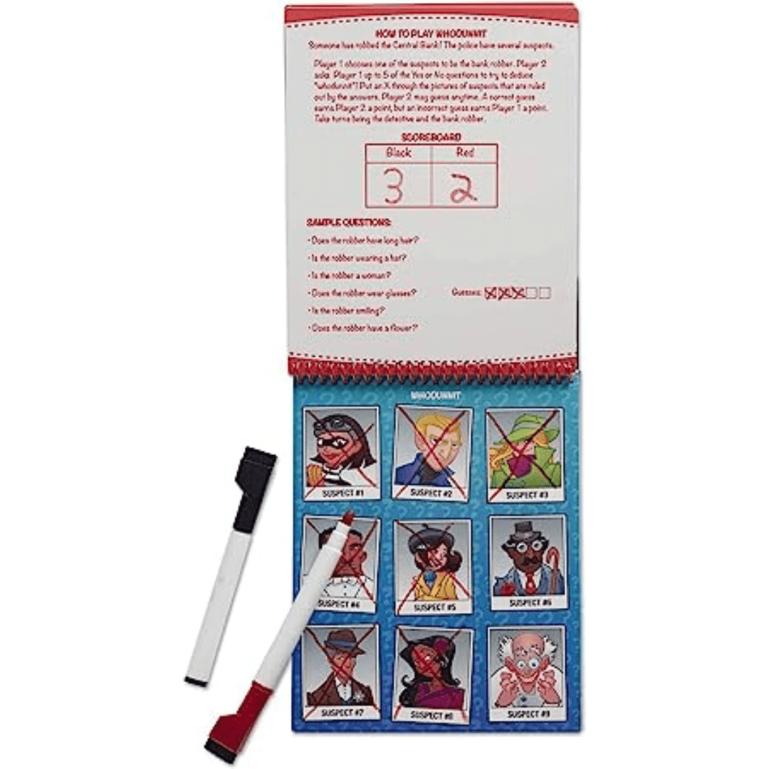 Wipe-Off Activity Pad-Spy