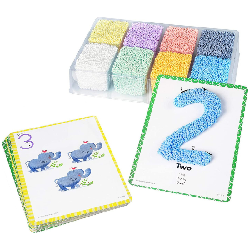 プレイフォーム すうじとかたち 8色入り