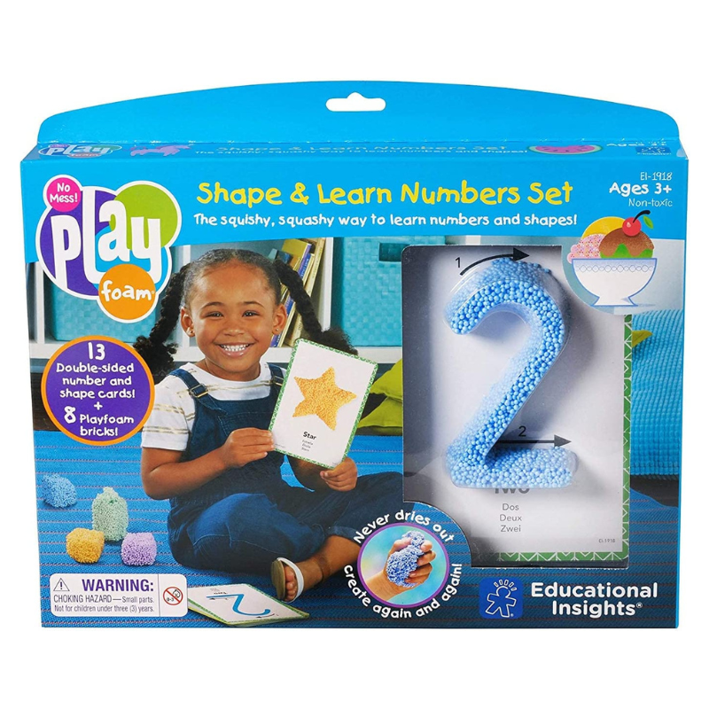 プレイフォーム すうじとかたち 8色入り