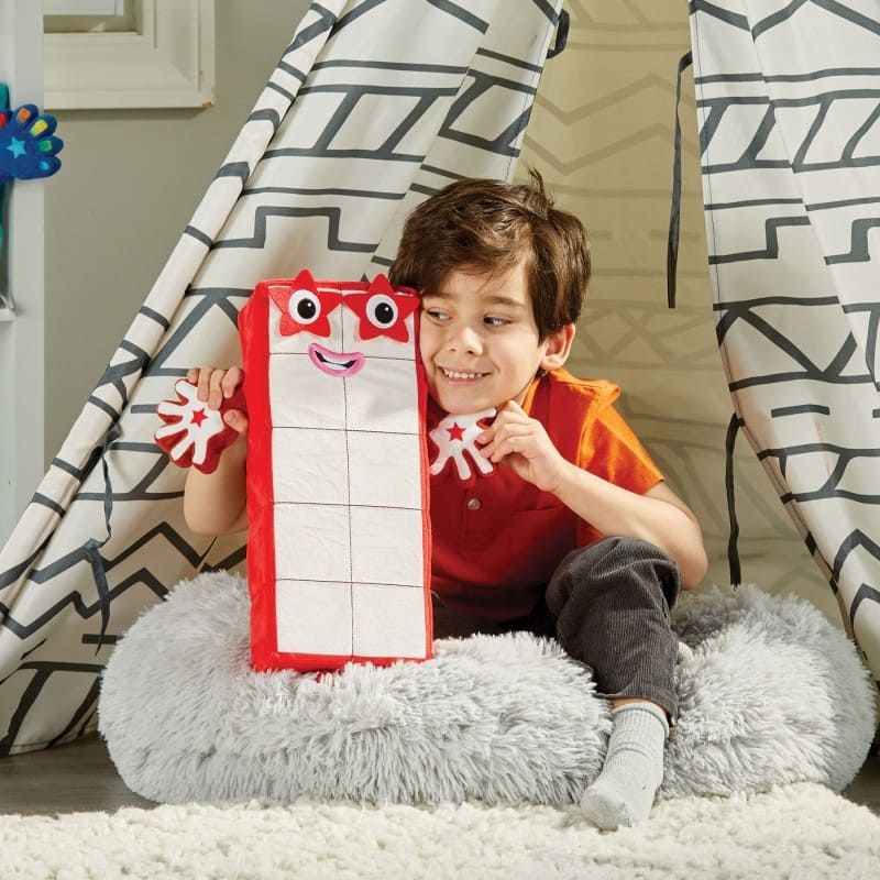 Numberblocks Ten Playful Pal ナンバーブロックス ぬいぐるみ Ten